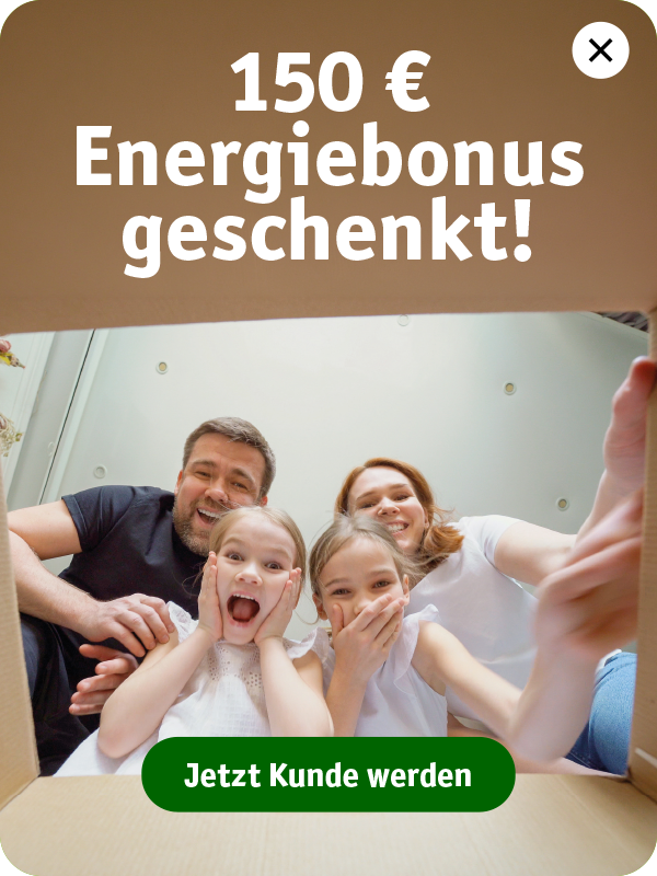 Popup Banner Strompreissenkung