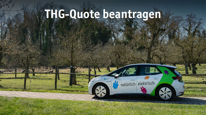 Elektroauto der Stadtwerke natürlich elektrisch