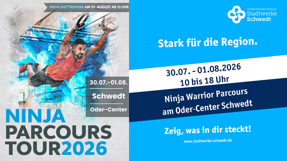 Plakat ninja parcours 2026
