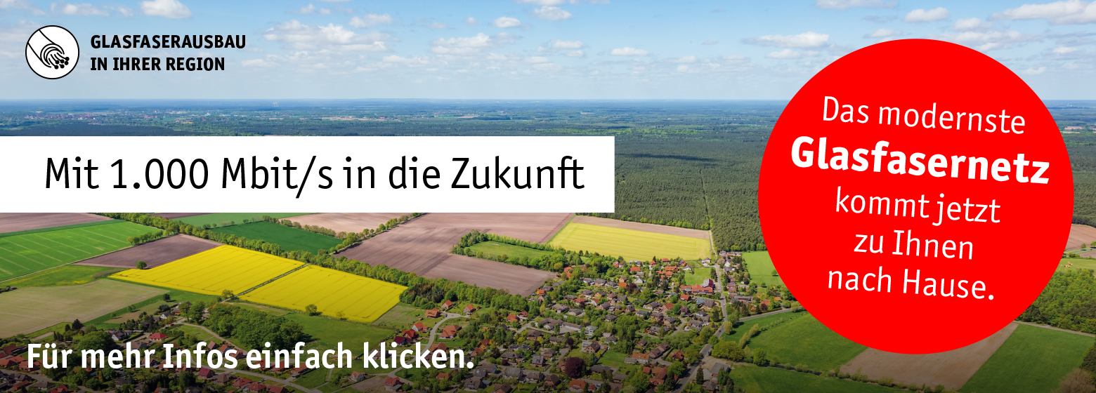 Glasfaserausbau